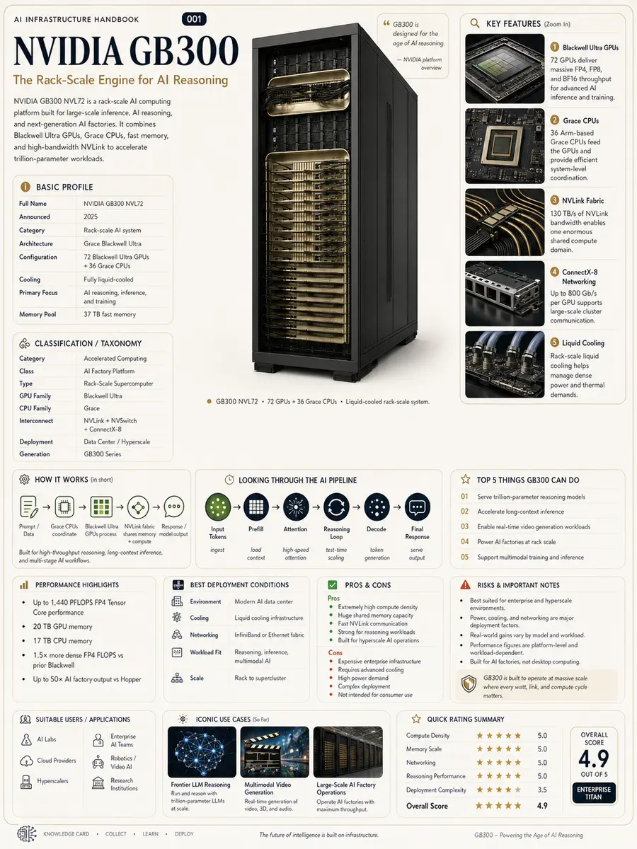 GB300 technical research visual created with Computer Agents