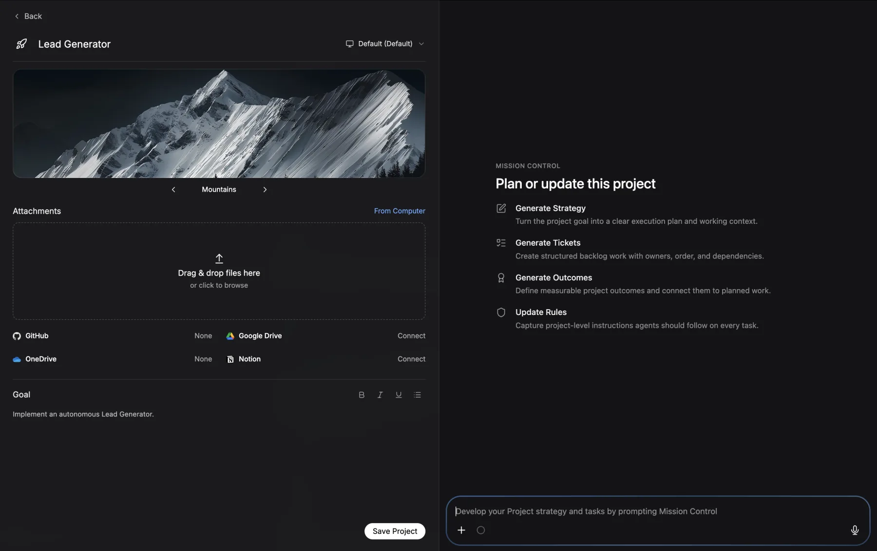 Product creation workflow in Computer Agents
